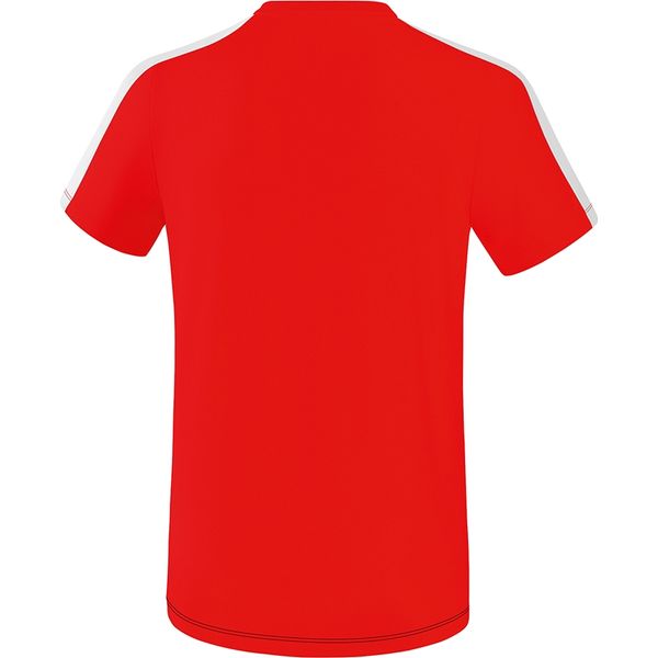 Erima Squad T-Shirt Heren - Rood / Zwart / Wit
