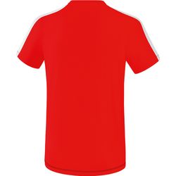 Voorvertoning: Erima Squad T-Shirt Heren - Rood / Zwart / Wit