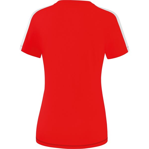 Erima Squad T-Shirt Femmes - Rouge / Noir / Blanc