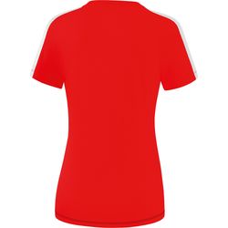 Présentation: Erima Squad T-Shirt Femmes - Rouge / Noir / Blanc