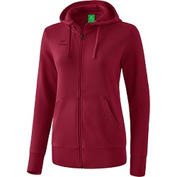 Erima Veste Sweat À Capuche Femmes - Bordeaux