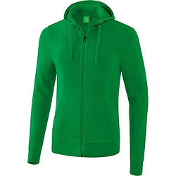 Erima Sweatjack Met Capuchon Kinderen - Smaragd
