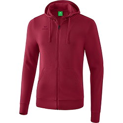Erima Sweatjack Met Capuchon Heren - Bordeaux