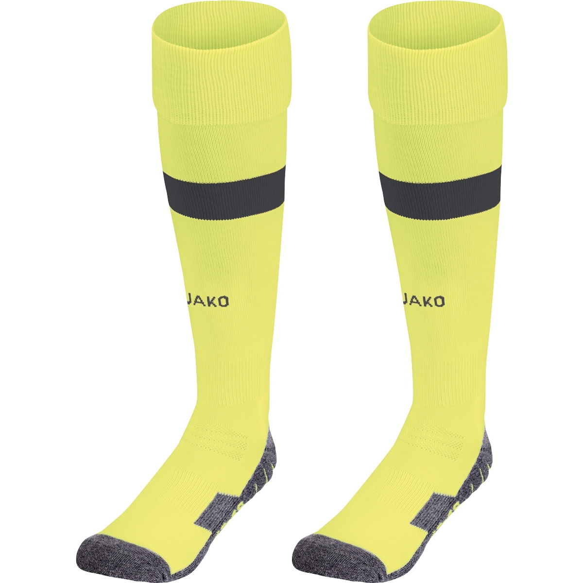 Jako Boca Chaussettes De Football pour Jaune Clair Anthracite