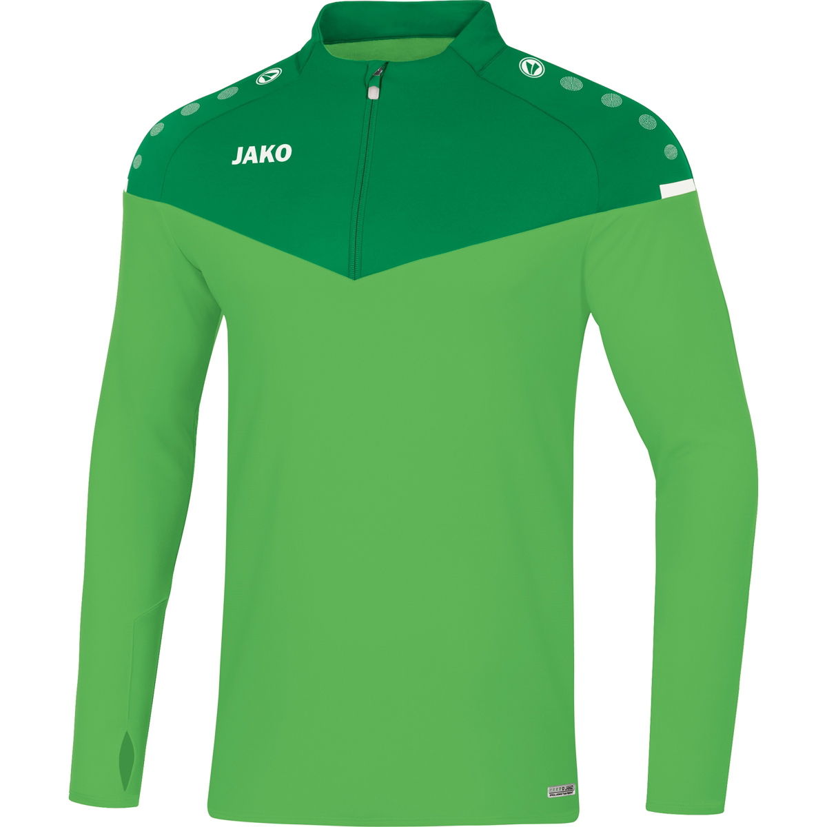 Jako Champ 2.0 Ziptop Heren - Zachtgroen / Sportgroen