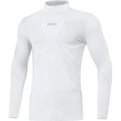 Jako Comfort 2.0 Maillot À Col Relevé Hommes - Blanc
