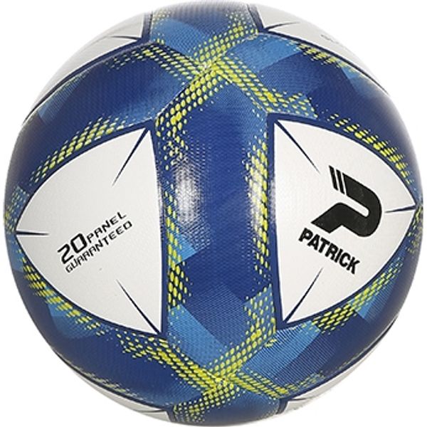 Patrick Global (3) Trainingsbal - Wit / Blauw / Geel