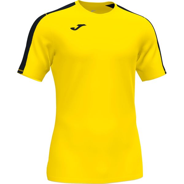 Joma Academy III Maillot Manches Courtes Hommes - Jaune / Noir