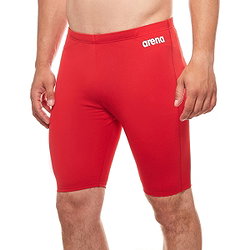 Arena Solid Jammer Badeslip Herren - Rot