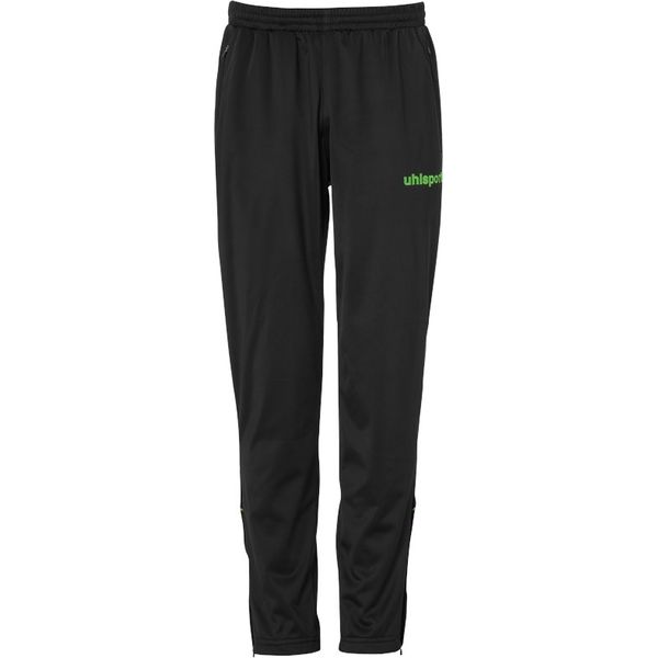 Uhlsport Stream 22 Pantalon Polyester Enfants - Noir / Vert Fluo