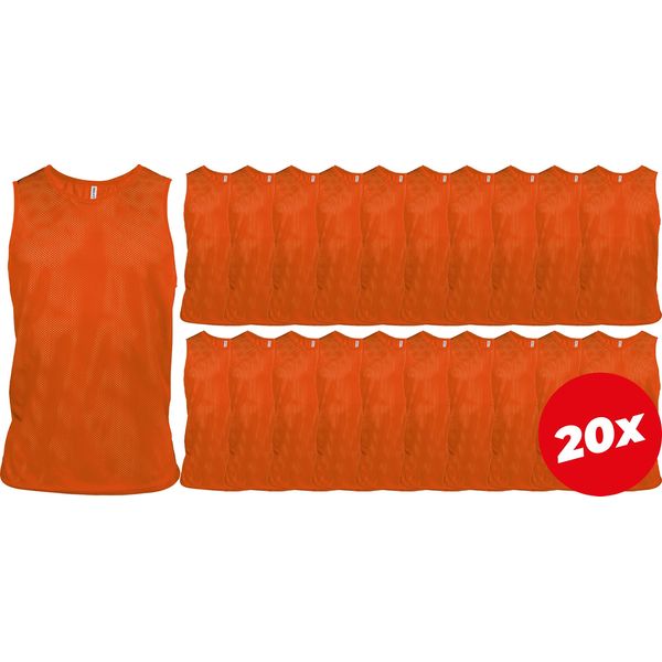 Proact 20X Set De Chasubles Hommes - Orange
