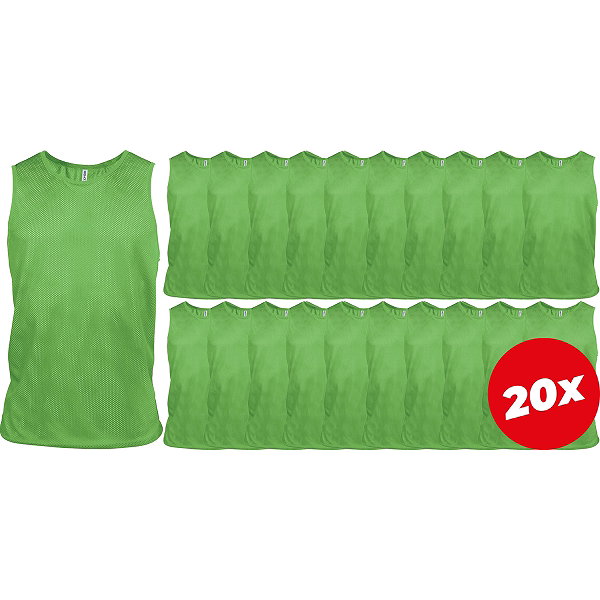 Proact 20X Set De Chasubles Hommes - Vert Fluo