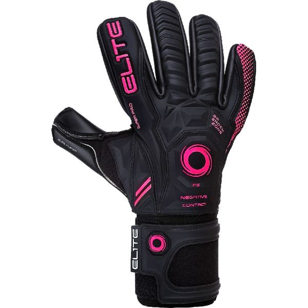 Elite Sport Forza Keepershandschoenen - Zwart / Roze