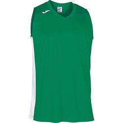 Joma Cancha III Basketbalshirt Kinderen - Groen / Wit