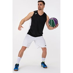 Présentation: Joma Cancha III Maillot De Basketball Hommes - Blanc / Noir