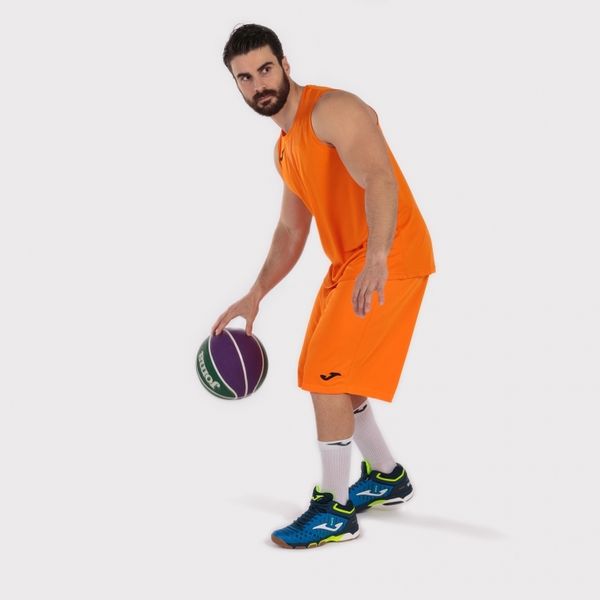 Joma Nobel Basketbalshort Kinderen - Oranje