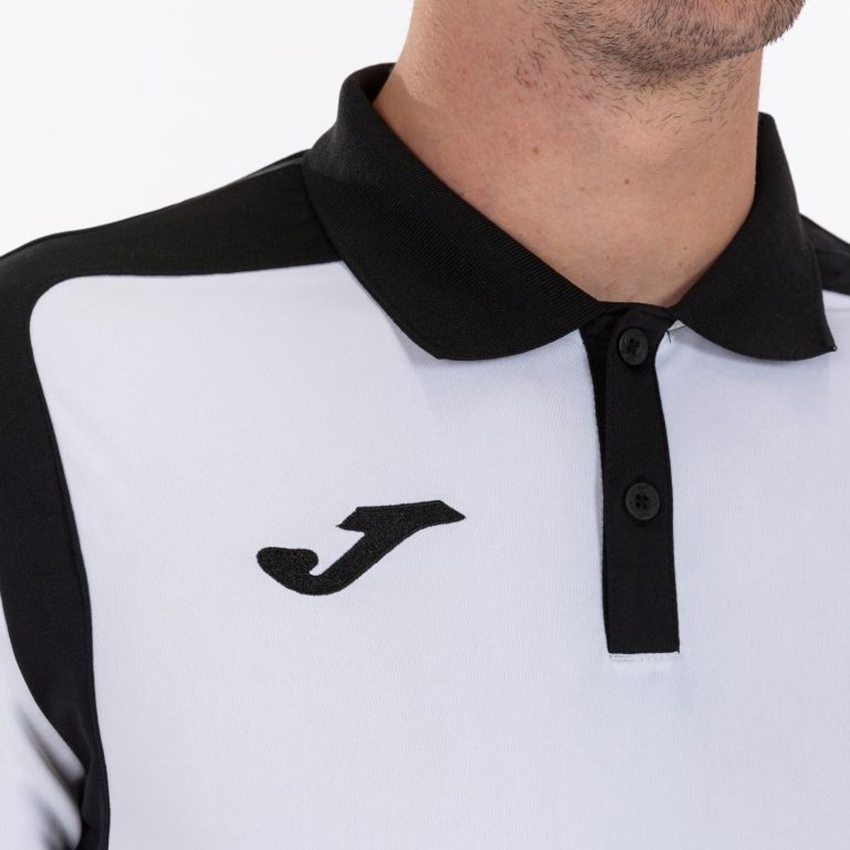 Joma Championship V Polo Kinderen - Wit / Zwart