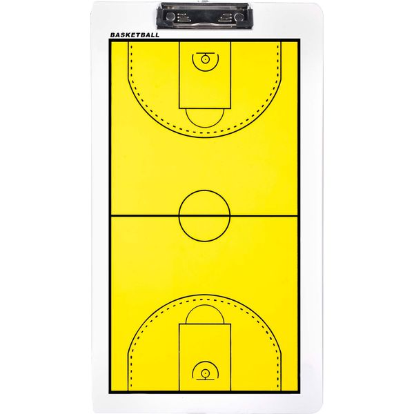 Proact Basket Tactiekbord - Geel / Wit