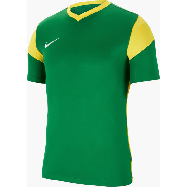 Ster rijk Productief Nike Park Derby III Shirt Korte Mouw voor Heren | Groen - Geel | Teamswear