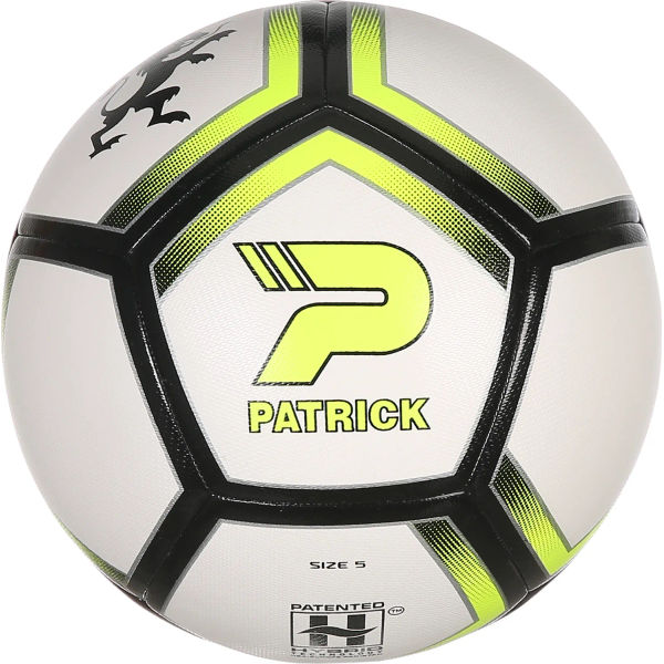 Patrick Global (Size 5) Ballon D'entraînement - Blanc / Jaune Fluo