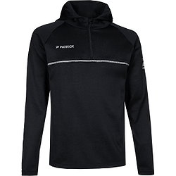 Patrick Hooded Half Zip Heren - Zwart