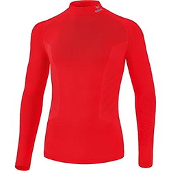 Erima Athletic Shirt Opstaande Kraag Heren - Rood
