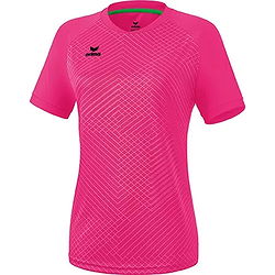 Erima Madrid Maillot Manches Courtes Femmes - Pink Glo