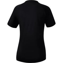 Voorvertoning: Erima Madrid Shirt Korte Mouw Dames - Zwart