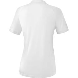 Voorvertoning: Erima Madrid Shirt Korte Mouw Dames - Wit