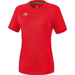 Erima Madrid Maillot Manches Courtes Femmes - Rouge