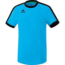 Erima Retro Star Shirt Korte Mouw Kinderen - Curaçao / Zwart