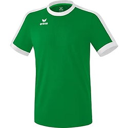 Erima Retro Star Maillot Manches Courtes Hommes - Emeraude / Blanc