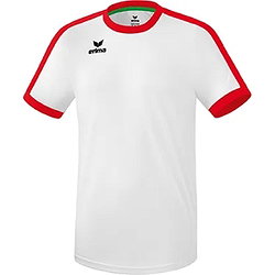 Erima Retro Star Maillot Manches Courtes Hommes - Blanc / Rouge