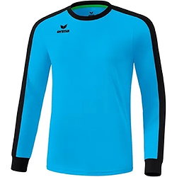 Erima Retro Star Voetbalshirt Lange Mouw Heren - Curaçao / Zwart