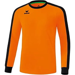 Erima Retro Star Trikot Langarm Herren - New Orange / Schwarz