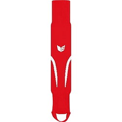 Erima Tanaro Chaussettes De Football Footless - Rouge / Blanc