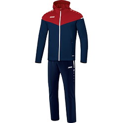 Jako Champ 2.0 Survêtement De Loisir À Capuchon Femmes - Marine / Rouge Chili