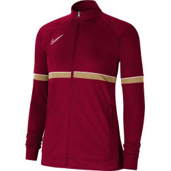 Voorvertoning: Nike Academy 21 Trainingsvest Dames - Bordeaux / Goud