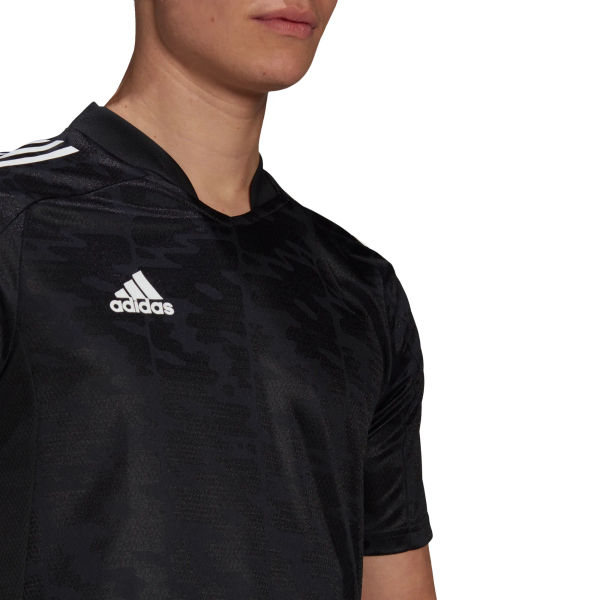 Adidas Condivo 21 Shirt Korte Mouw Heren - Zwart