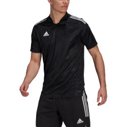 Voorvertoning: Adidas Condivo 21 Shirt Korte Mouw Heren - Zwart
