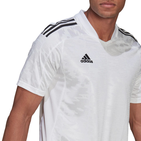 Adidas Condivo 21 Shirt Korte Mouw Heren - Wit
