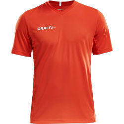 Voorvertoning: Craft Squad Shirt Korte Mouw Heren - Oranje