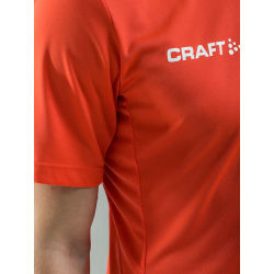 Voorvertoning: Craft Squad Shirt Korte Mouw Heren - Oranje