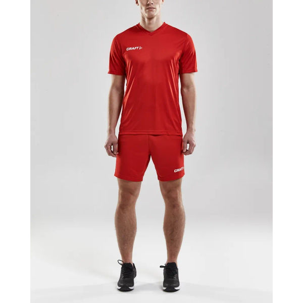 Craft Squad Maillot Manches Courtes Hommes - Rouge