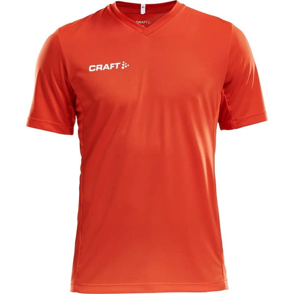 Craft Squad Shirt Korte Mouw Kinderen - Oranje