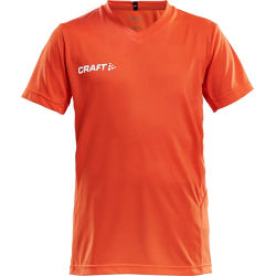Voorvertoning: Craft Squad Shirt Korte Mouw Dames - Oranje
