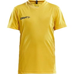 Craft Squad Shirt Korte Mouw Dames - Geel