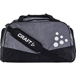 Craft Squad Large Sporttasche Mit Seitlichen Nassfächern - Dunkelgrau Meliert