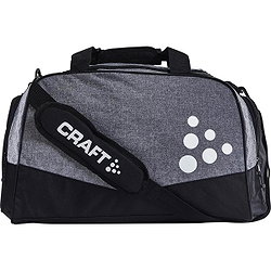Craft Squad Medium Sporttasche Mit Seitlichen Nassfächern - Dunkelgrau Meliert