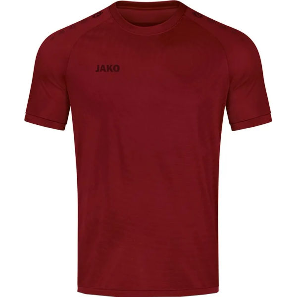 Jako World Maillot Manches Courtes Hommes - Rouge Rouille